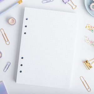 Inserții pentru organizatorul cu puncte A5 – Bullet Journal